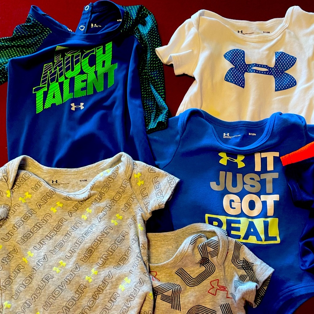 Baby Boy Under Armour Clothing Bundle 9-12 month